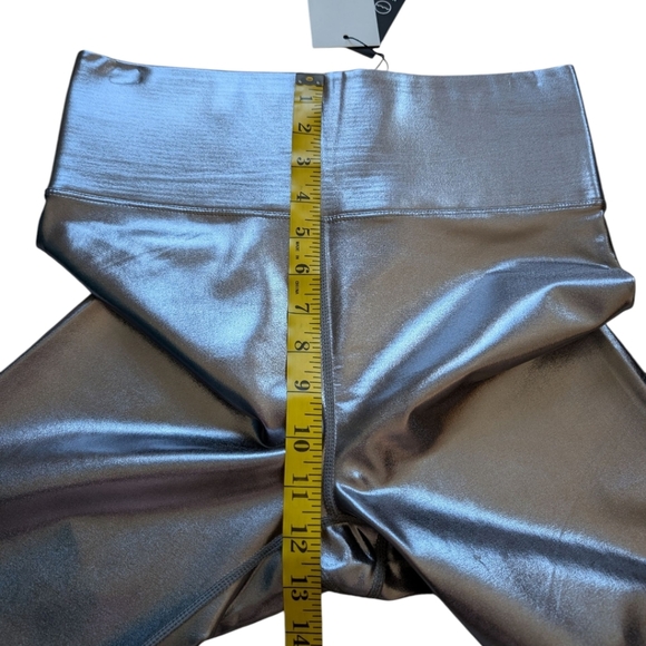 Knix x The Birds Papaya Legging Glam Dance Floor NYE Shine Women M Titanium New - Picture 11 of 12